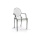 Şeffaf şeffaf plastik koltuk tasarımı